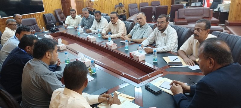 بحث أوجه التدخلات الممكنة من قبل منظمة الهجرة الدولية في المجالات الخدمية بوادي حضرموت