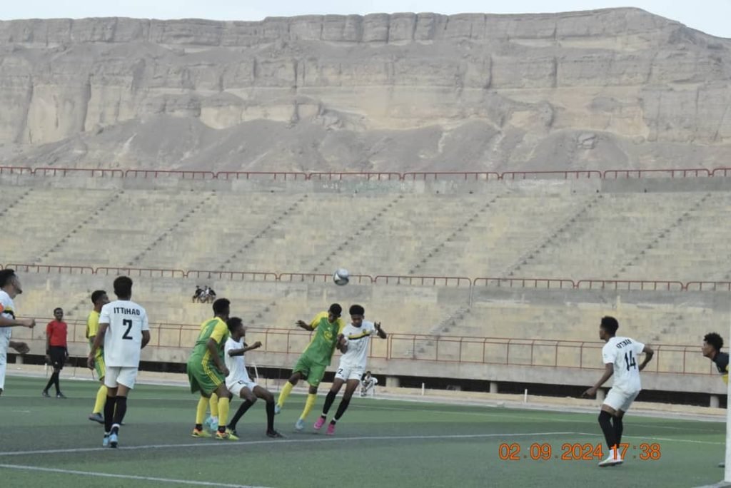 الإتحاد بسيئون يمطر شباك الأحقاف بسبعة في بطولة أندية الدرجة الثالثة بوادي حضرموت