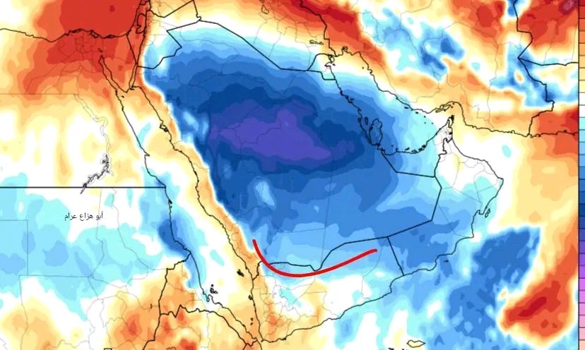 الإنذار المبكر ينبه من “موجة برد” على وادي وصحراء وهضاب حضرموت تبدأ من فجر الثلاثاء القادم
