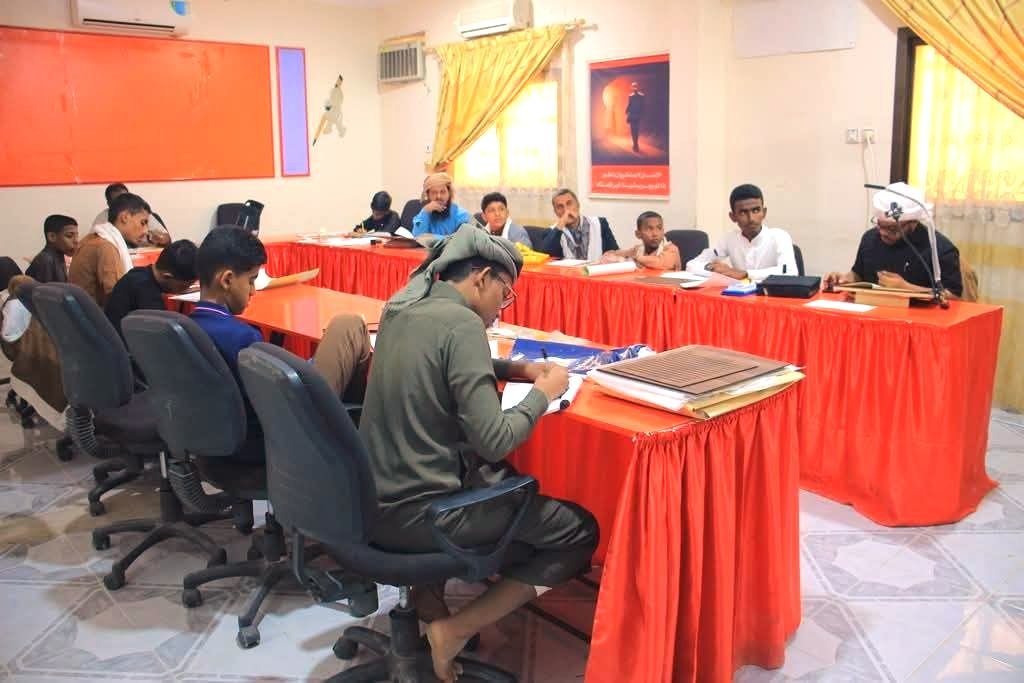 ورشة عمل بسيئون حول فنون إتقان كتابة المصحف الشريف