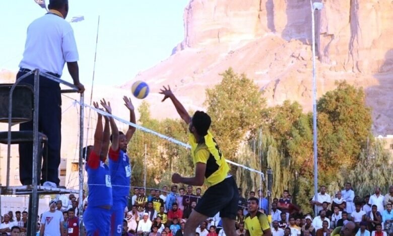 إجراء قرعة بطولة الناشئين للكرة الطائرة بوادي حضرموت والصحراء