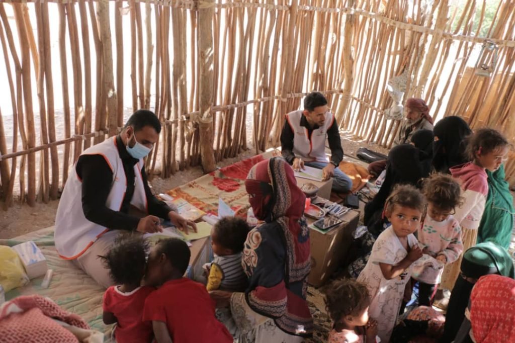 1940 مستفيدًا من القافلة الطبية لمؤسسة دار الشفاء الطبية بمنطقة مسيلة الأحرار والمناطق الشرقية بوادي حضرموت.