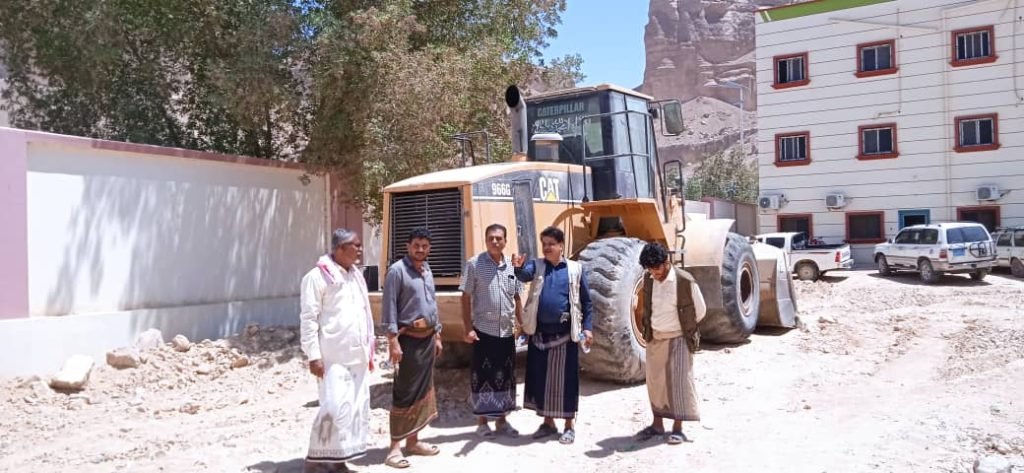 البدء في ترتيبات العمل في مشروع الساحات العامة لمستشفى القطن العام