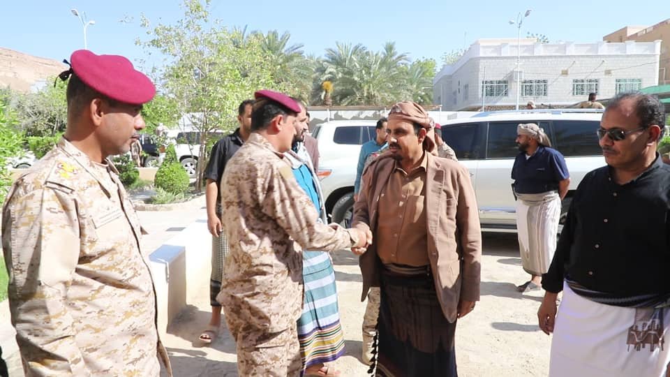 محافظ حضرموت يصل مدينة سيئون لتفقد مديريات الوادي والصحراء