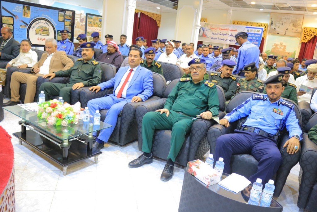 تدشين أسبوع المرور العربي في وادي وصحراء حضرموت