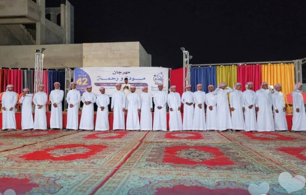 منطقة بحيرة تزف ٤٢ عريس وعروسة ضمن الزواج الجماعي الأول