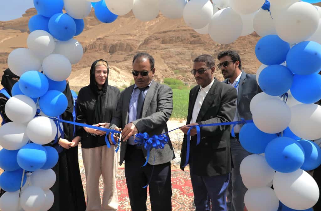 إفتتاح 54 مشروعا في مجال البنية التحتية المائية بتريم