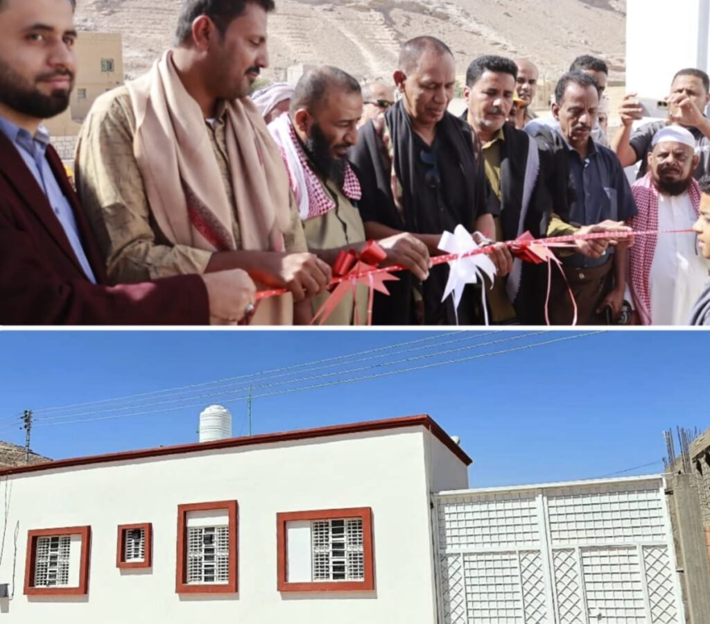 افتتاح مبنى الطوارئ بفرع كهرباء ساه وغيل بن يمين