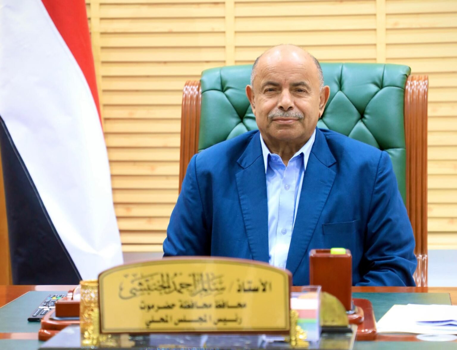 عضو مجلس القيادة محافظ حضرموت يوجه بزيادة حصة حضرموت من الغاز المنزلي