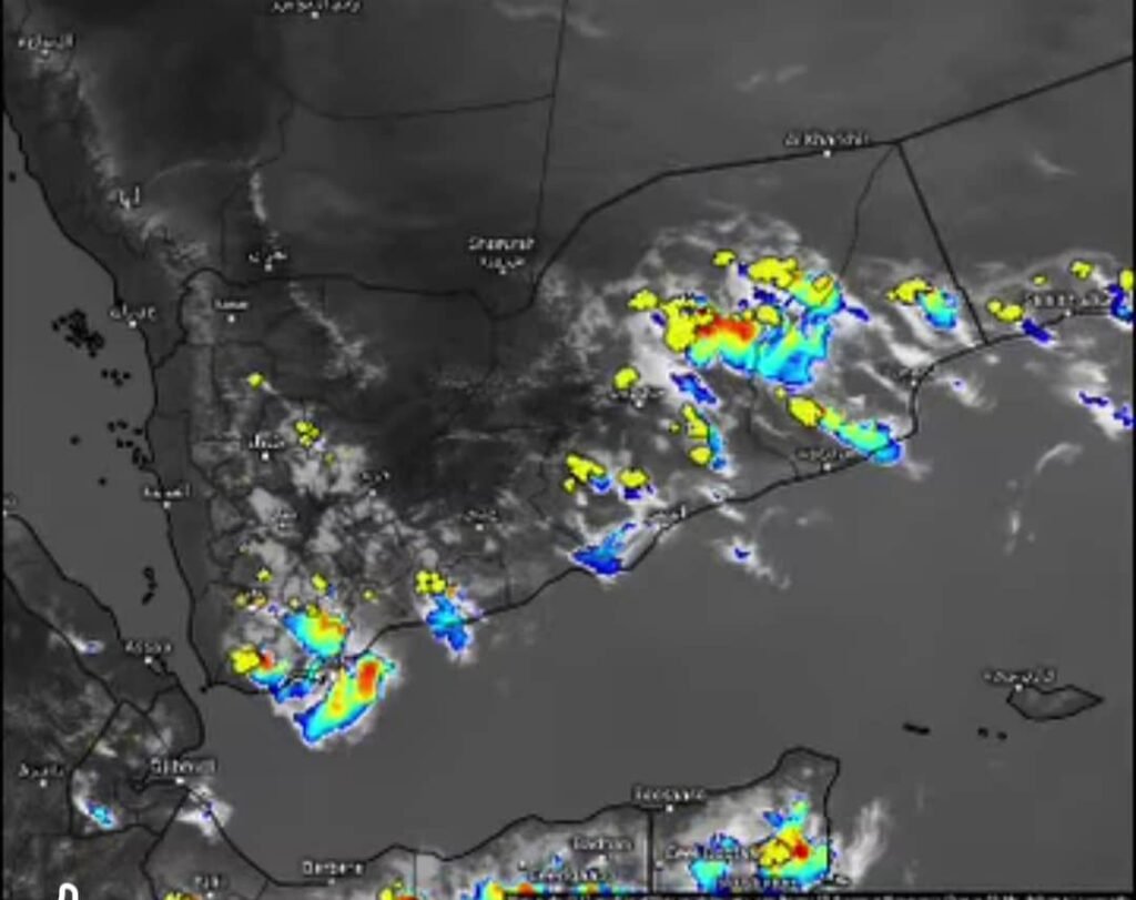الأرصاد تؤكد استمرار فرص هطول أمطار متفرقة خلال الساعات القادمة في بعض المحافظات