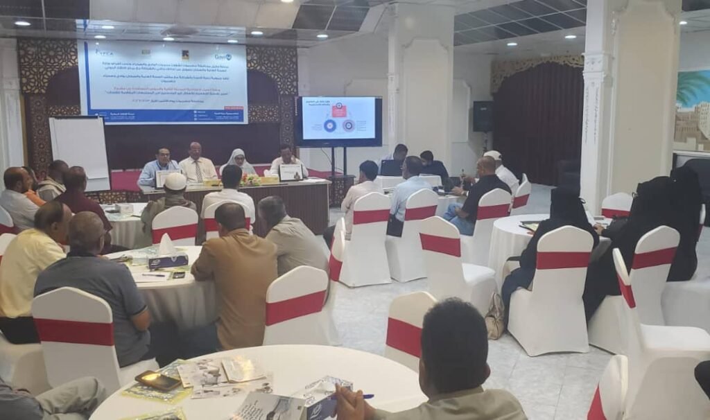 تنظيم ورشة عمل بسيئون لمناقشة المرحلة الثانية من مشروع تعزيز تغطية التطعيم للأطفال غير المحصنين